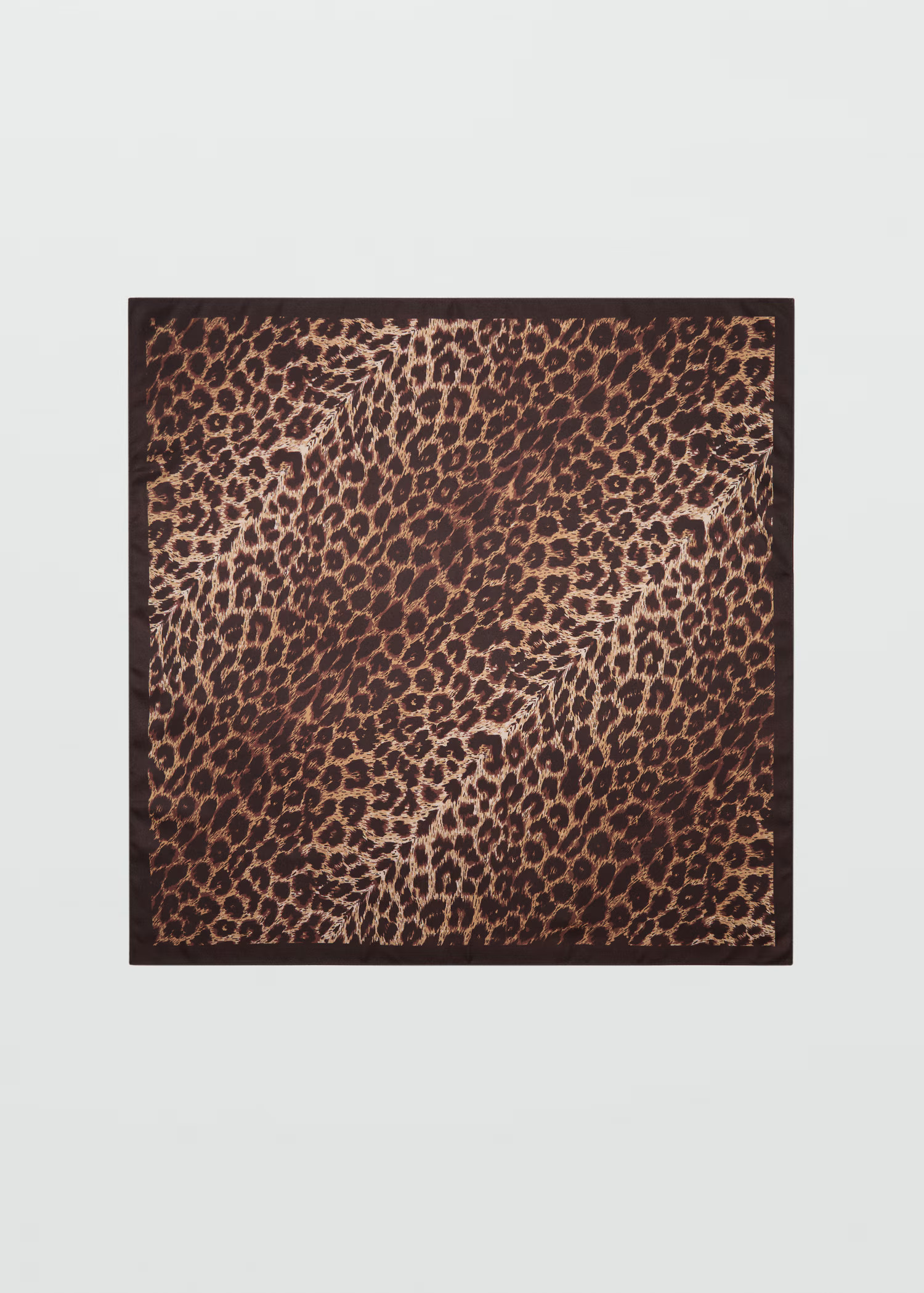 Animal-print satin scarf - Women | MANGO United Kingdom | MANGO (UK)