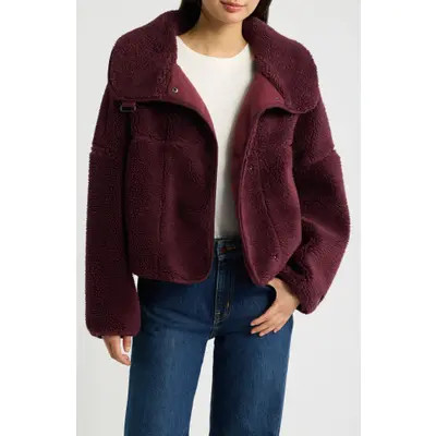 UGG(r) Raynie Fleece Jacket in Vinito at Nordstrom, Size 1X | Nordstrom
