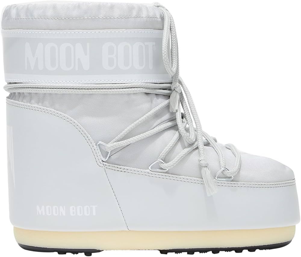 Amazon.com: Moon Boot, Icon Low Nylon Unisex Boots, 36/38, Glacier Grey : Luxury Stores | Amazon (US)