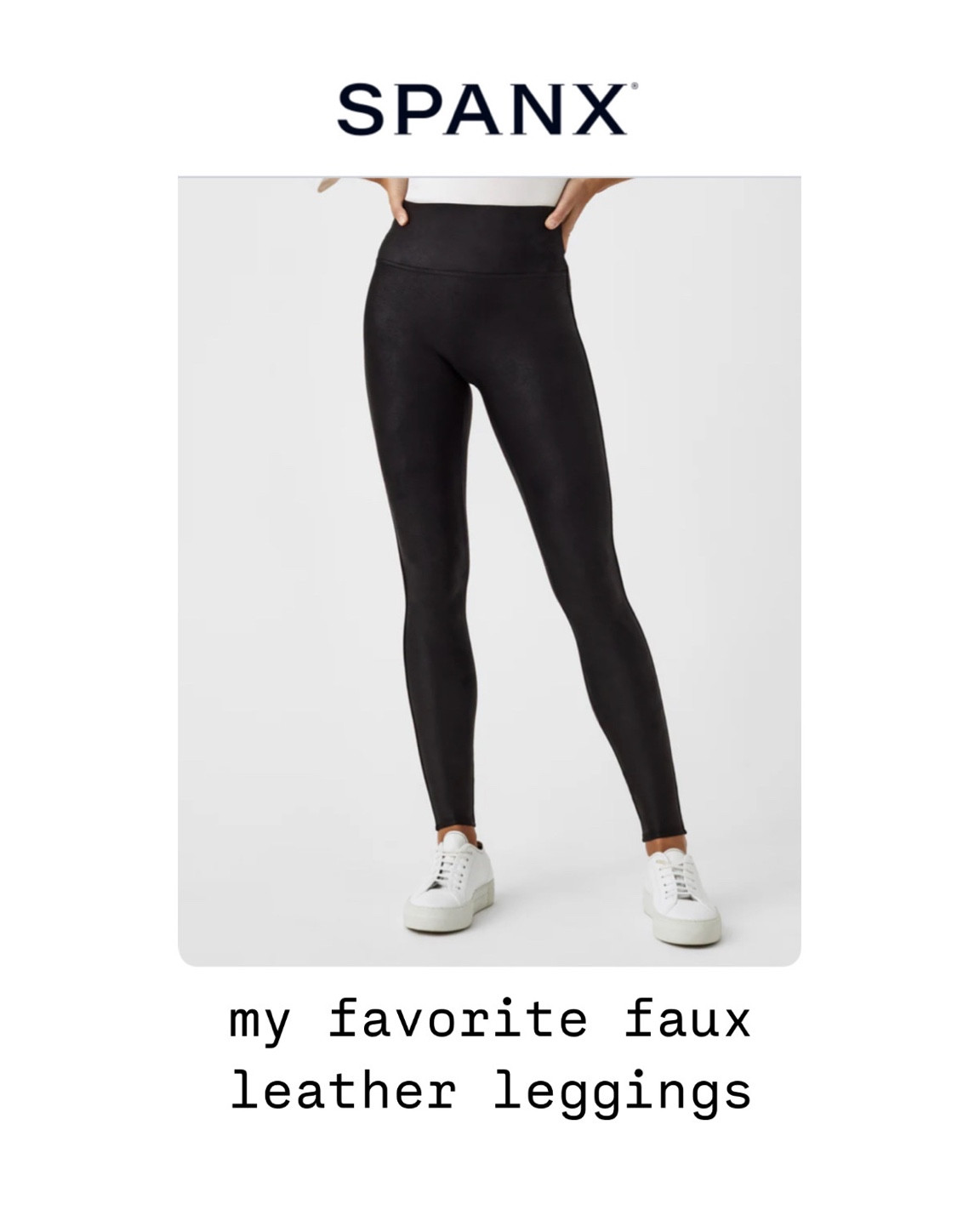 Spanx faux leather leggings. Fleece lined leggings. 

#LTKFindsUnder100 #LTKFindsUnder50 #LTKHoliday
