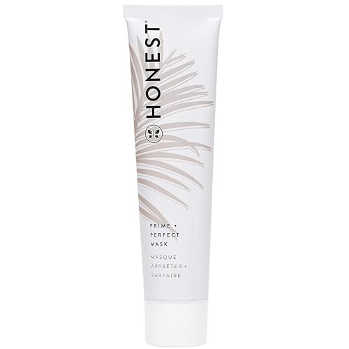 Honest Beauty Antioxidant-Rich Moisturizing Prime + Perfect Mask | Smooths, Firms, + Preps | Shea Butter, Superfruits, Vitamin E | EWG Verified, Vegan + Cruelty Free | 2 fl oz | Amazon (US)