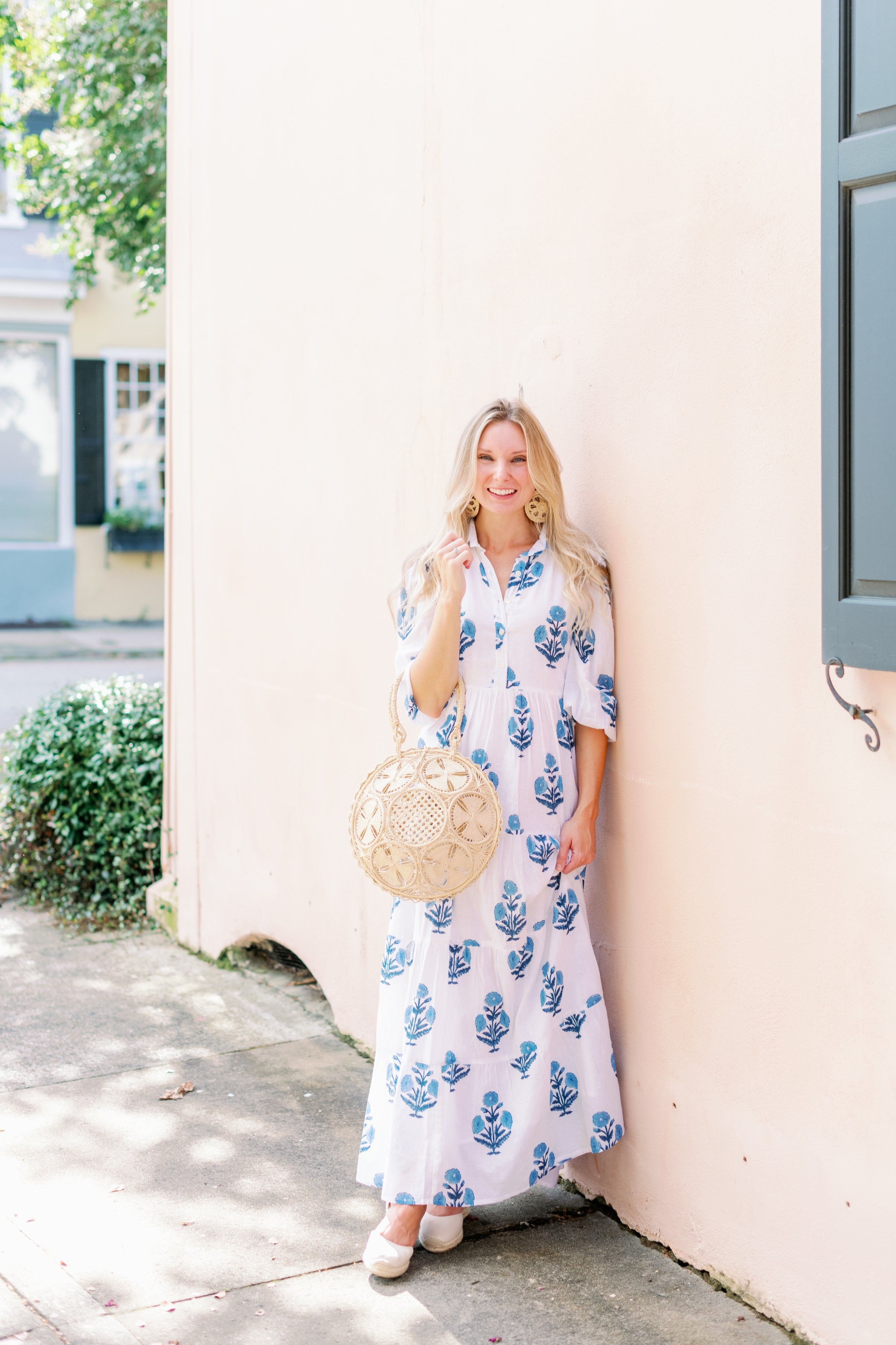 Ol' Southern Shirt Dress| Indigo Marigold | Victoria Dunn 