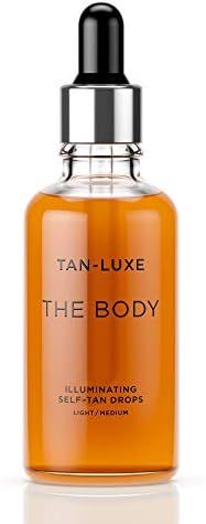 TAN-LUXE The Body - Illuminating Self-Tan Drops, 50ml - Cruelty & Toxin Free - Light/Medium | Amazon (US)