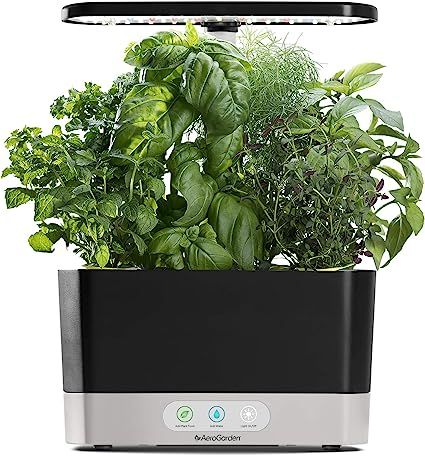 AeroGarden Harvest - Indoor Garden with LED Grow Light, Black | Amazon (US)