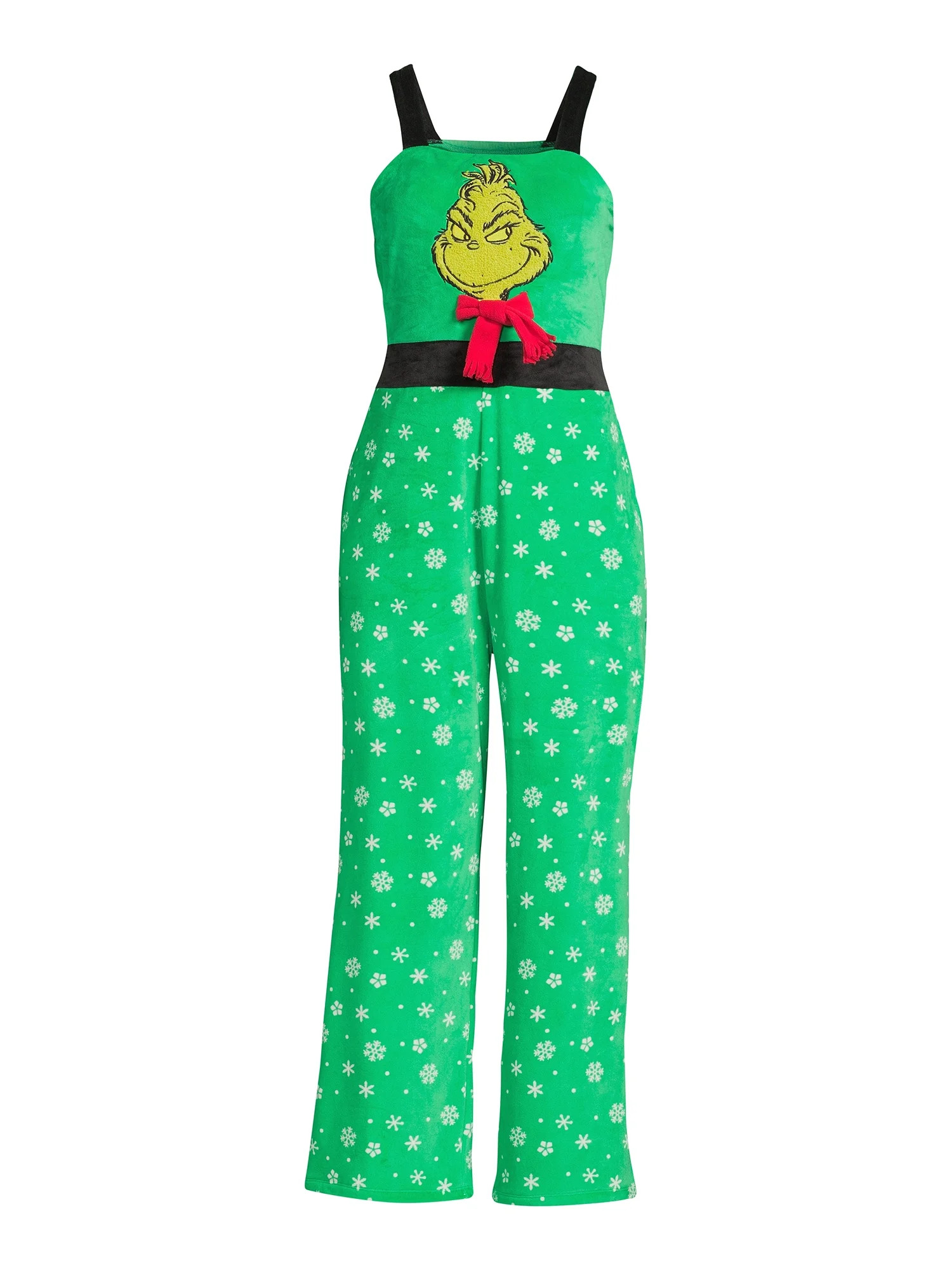 The Grinch Juniors Holiday Jumpsuit - Walmart.com | Walmart (US)