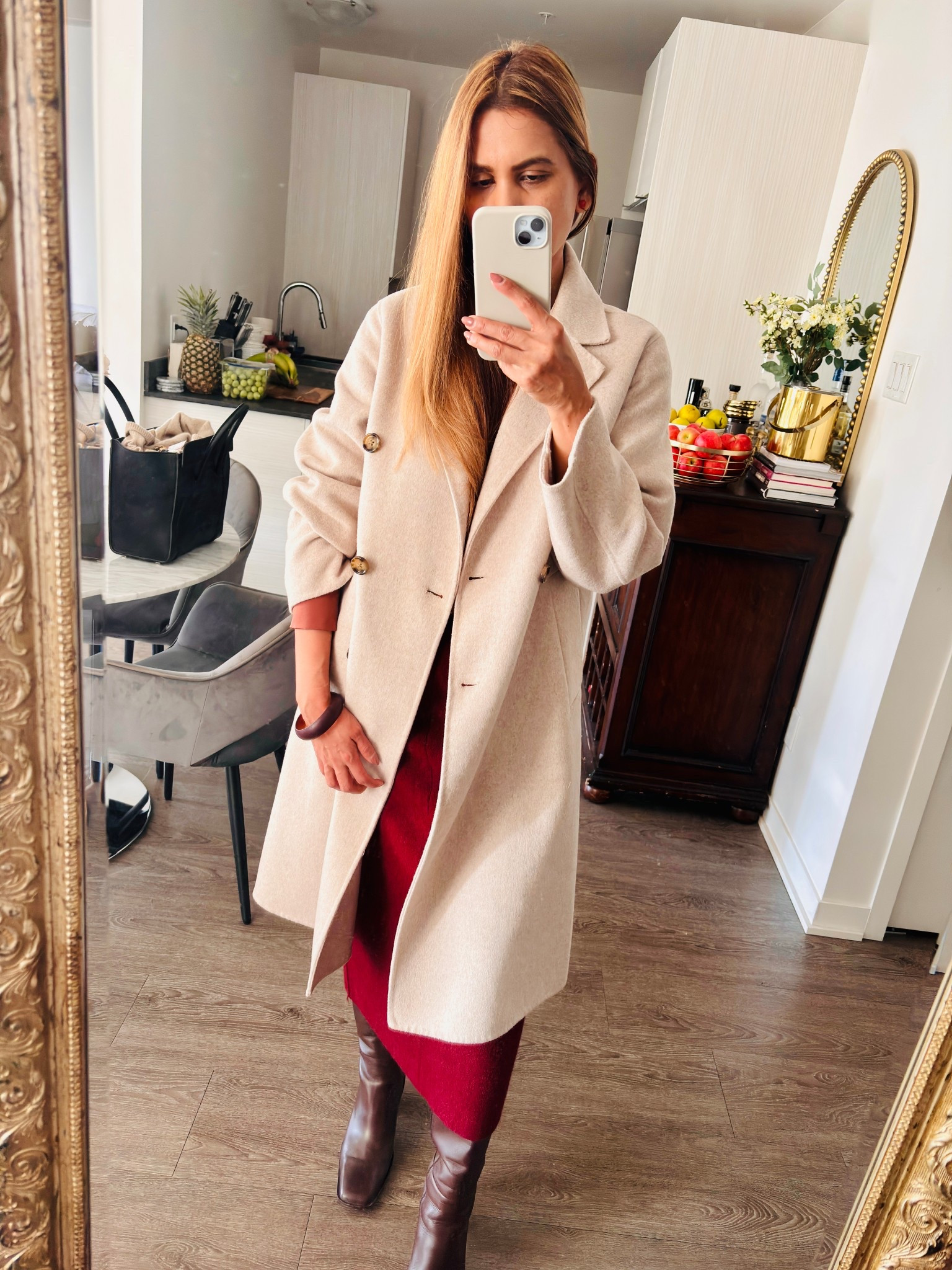 That time of the year- transition wool coat in ivory. Works well with pretty much every outfit. 

#LTKSeasonal #LTKStyleTip #LTKWorkwear