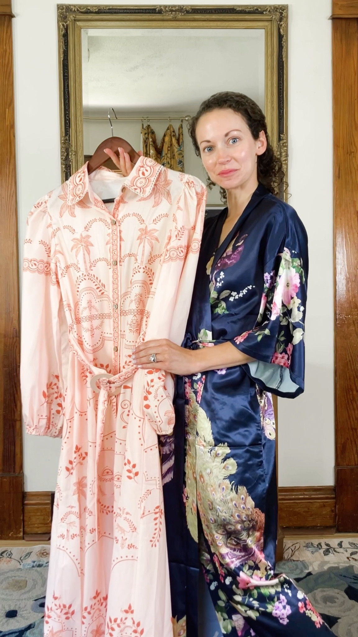 A beautiful floral summer dress!
Floral maxi dress from @Chicwish 
Large gold flower earrings from a local boutique, linking similar. 
Rattan seashell handbag from Chicwish. 
Tan block heel sandals from @stevemadden-us 

Petite outfit. Modest dress. Summer dress. Colorful outfit. 

#LTKootd #LTKOver40 #LTKdayinmylife