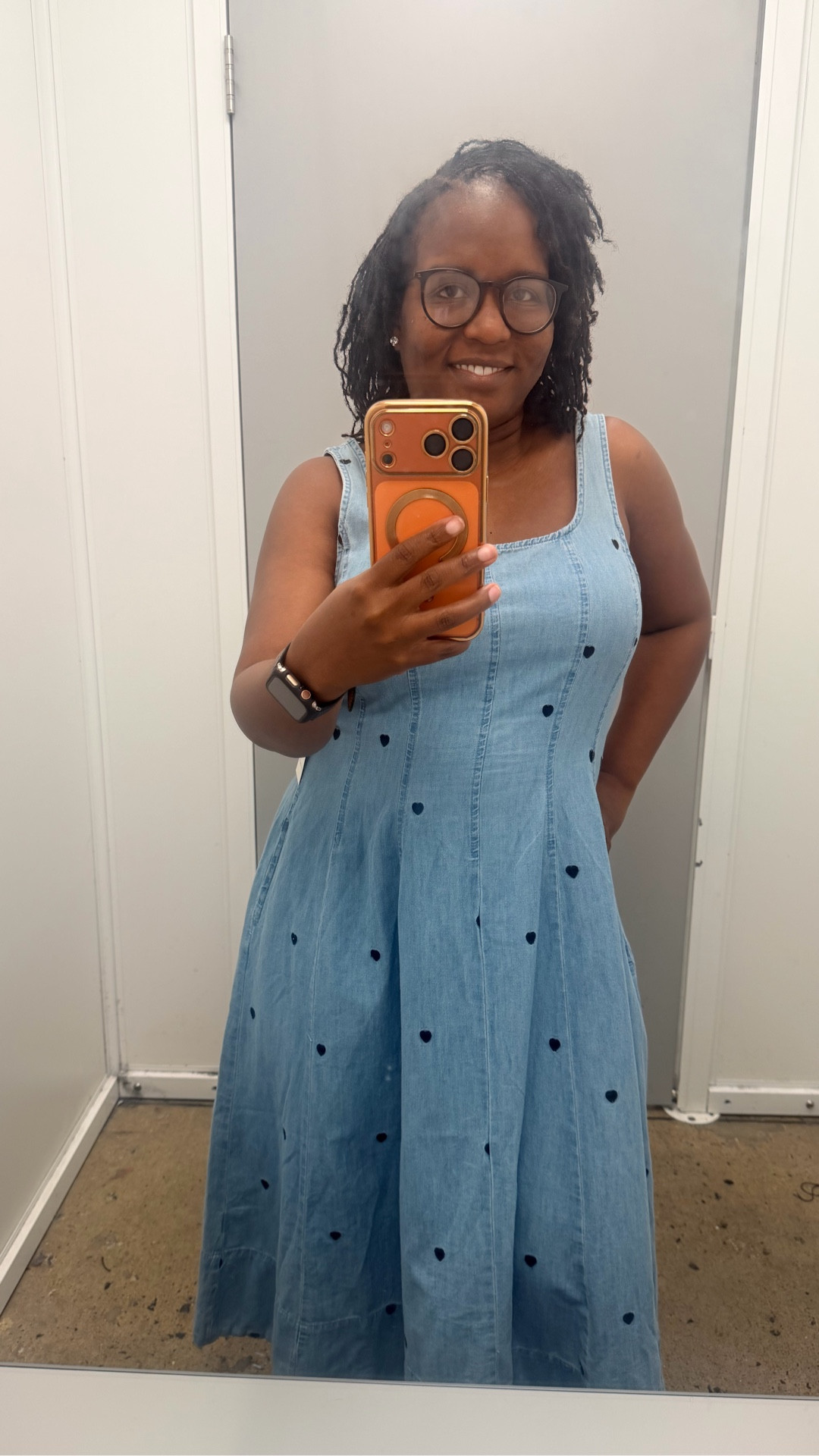 This Free Assembly denim midi dress is such a find! 💙 Love the embroidered heart details and how flattering the fit is. Comes in sizes XS-4X, super affordable from Walmart, and works for day or night. Shop it through my LTK! #LTKfindsunder50 #walmartfashion #denimdress​​​​​​​​​​​​​​​​

#LTKSaleAlert #LTKValentine #LTKootd