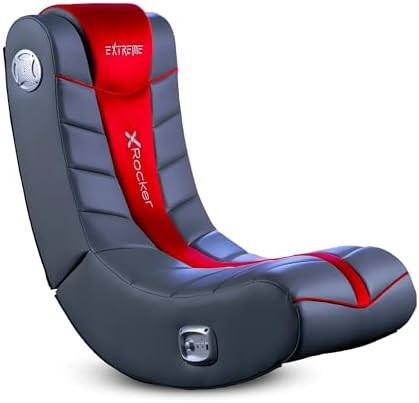 X Rocker Video Gaming Floor Rocker Chair, Built-in Audio, Foldable, for Gamers, Bedroom, or Game ... | Amazon (US)