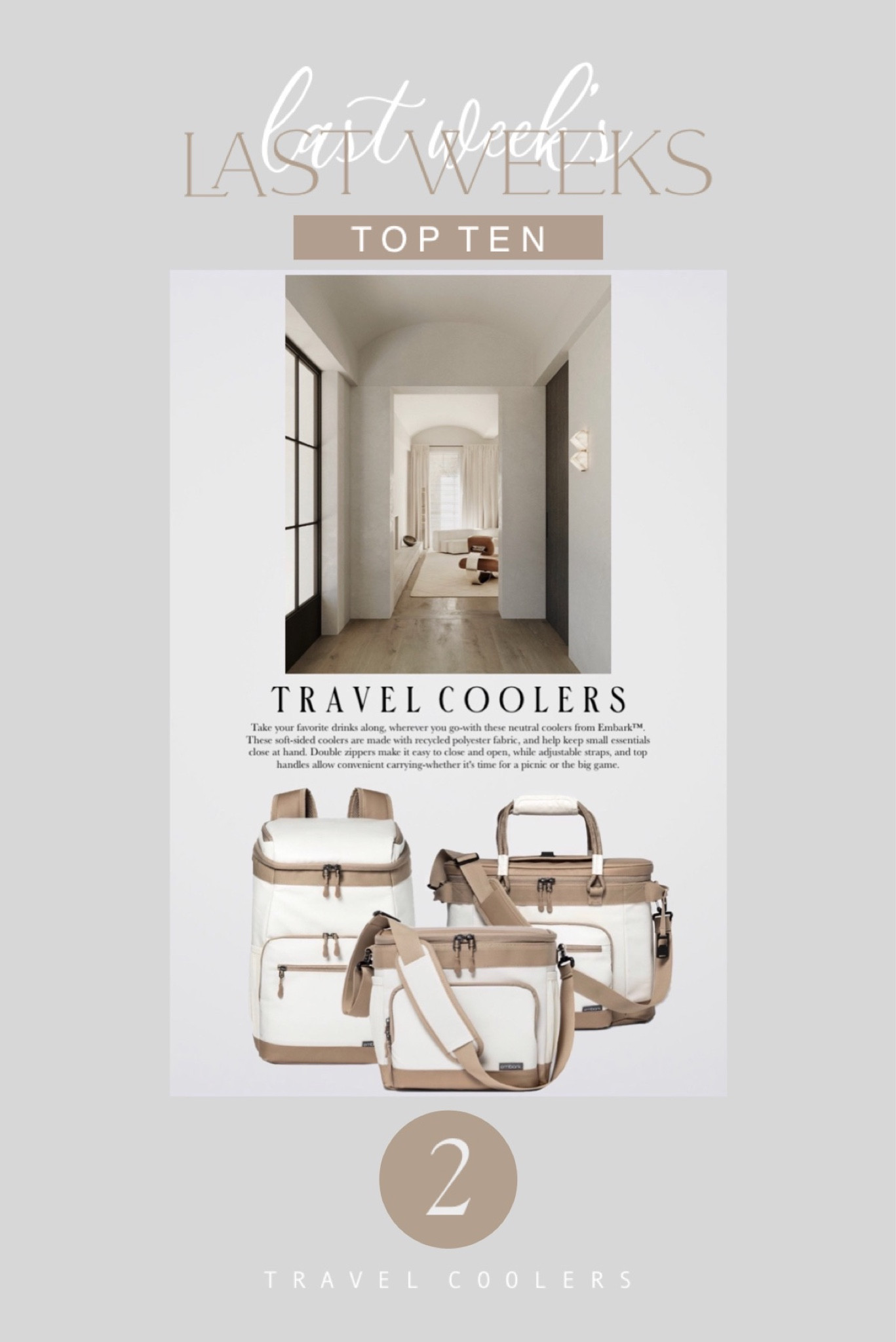 Small travel hot sale coolers