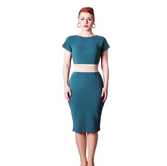 Bleistiftkleid ARTIC BLUE Farbe | Etsy | Etsy (DACH)