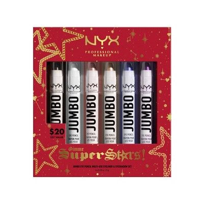 NYX Professional Makeup Jumbo Eyeliner Pencil Vault Gift Set - 1.08oz | Target