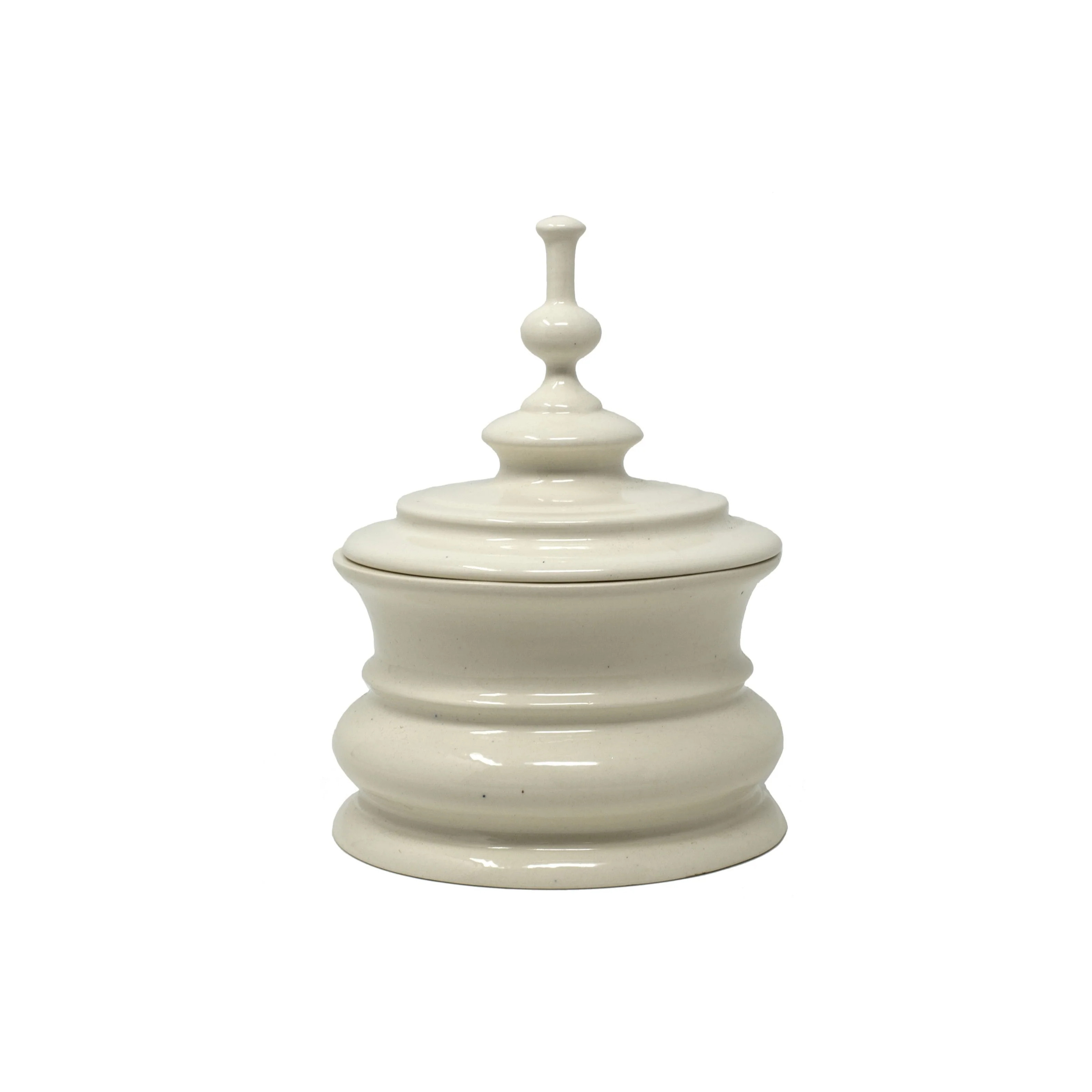 Antique Porcelain Tobacco Jar, Large
 – Paloma and Co. | Paloma & Co.