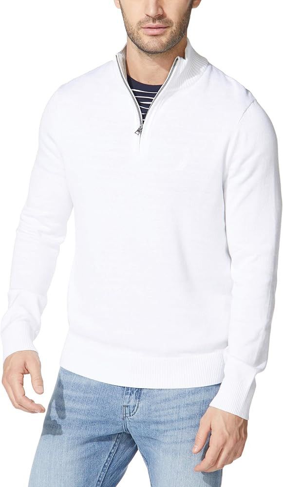 Nautica Men's Quarter-Zip Sweater | Amazon (US)
