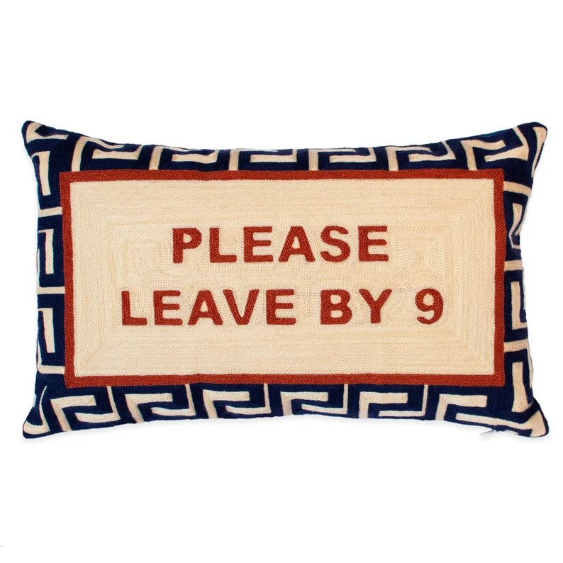 Please Leave by 9 Needlepoint Cushion - Etsy | Etsy (US)