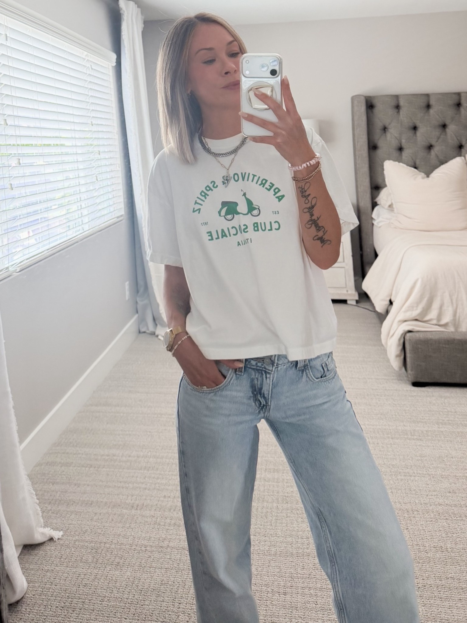 today’s outfit 🌿

tee- size L
jeans- go up 1 size (imo)

#LTKgrwm #LTKootd