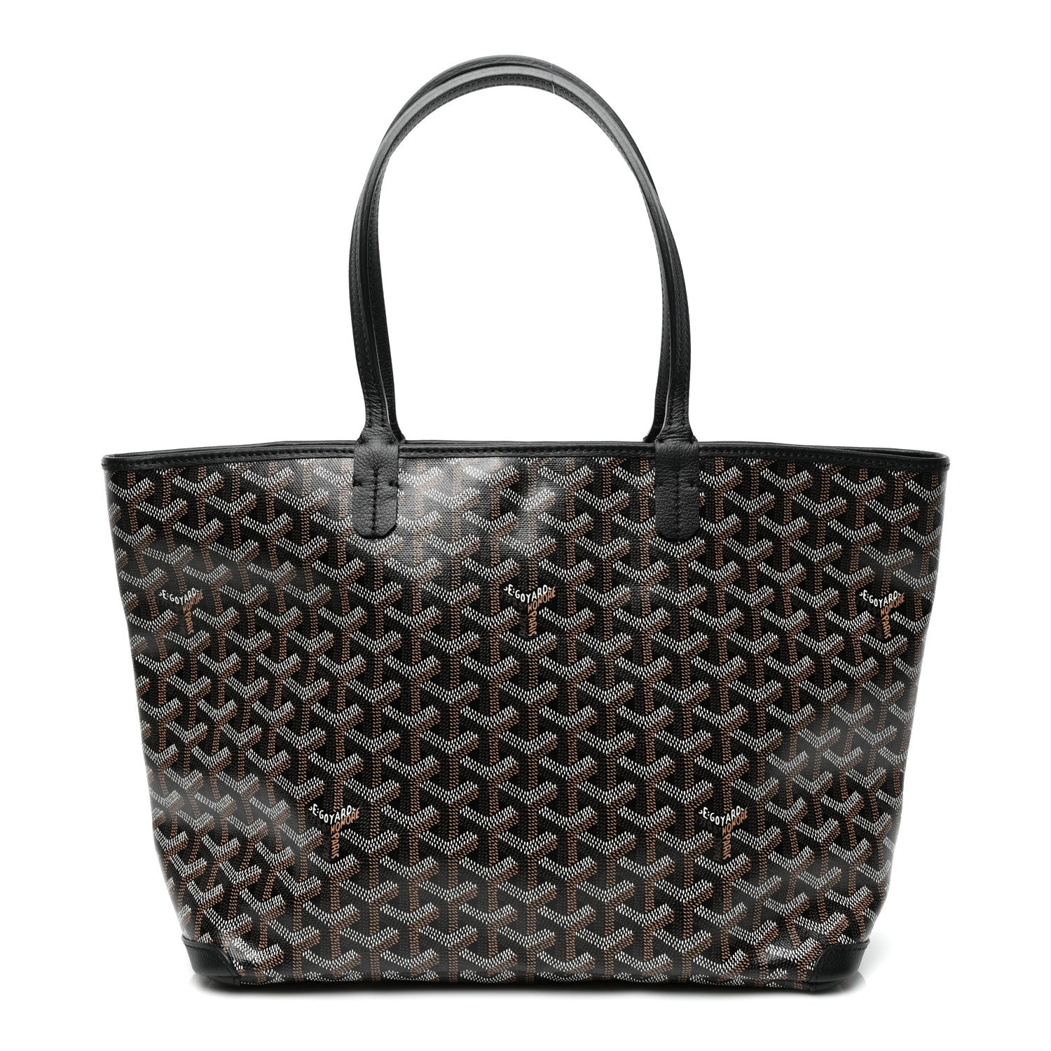 GOYARD Goyardine Artois PM Black | FASHIONPHILE (US)