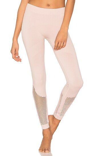 adidas by Stella McCartney The Seamless Mesh Tight in Dusk Pink | Revolve Clothing