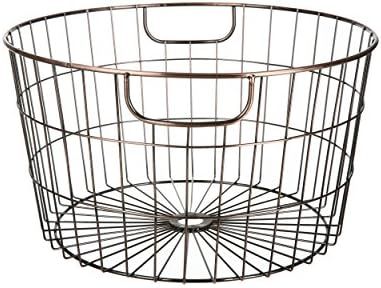 C Y TOP LTD Mainstays Wire Basket (Antique Copper) | Amazon (US)