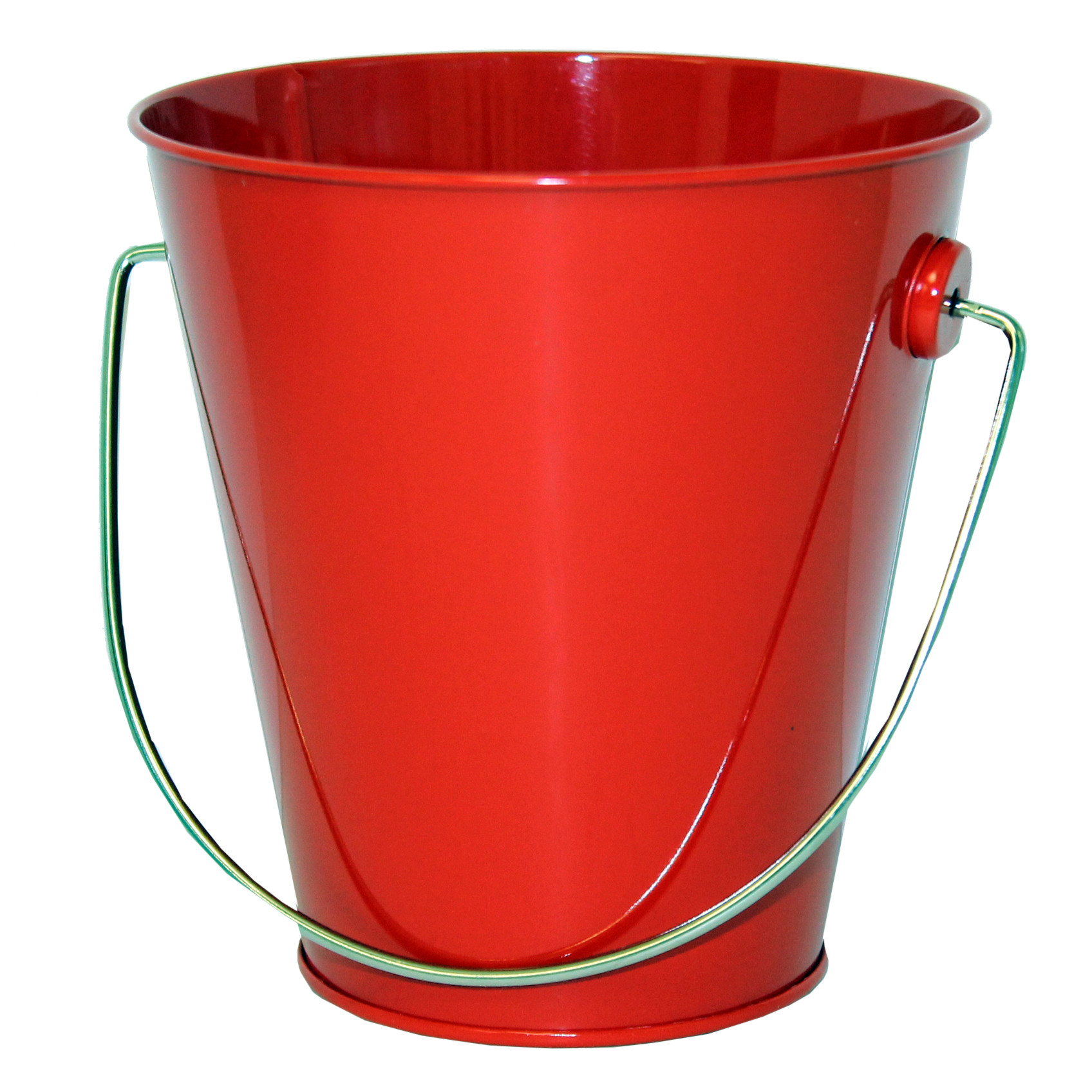 Way to Celebrate Red Tin Pail with Handle, 1 Count, Party Favors | Walmart (US)