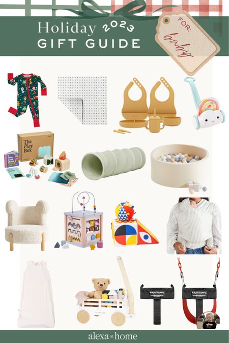 Holiday gift guide, gift guide for baby, baby gift ideas, Christmas gifts for babies 

#LTKHoliday #LTKbaby #LTKGiftGuide