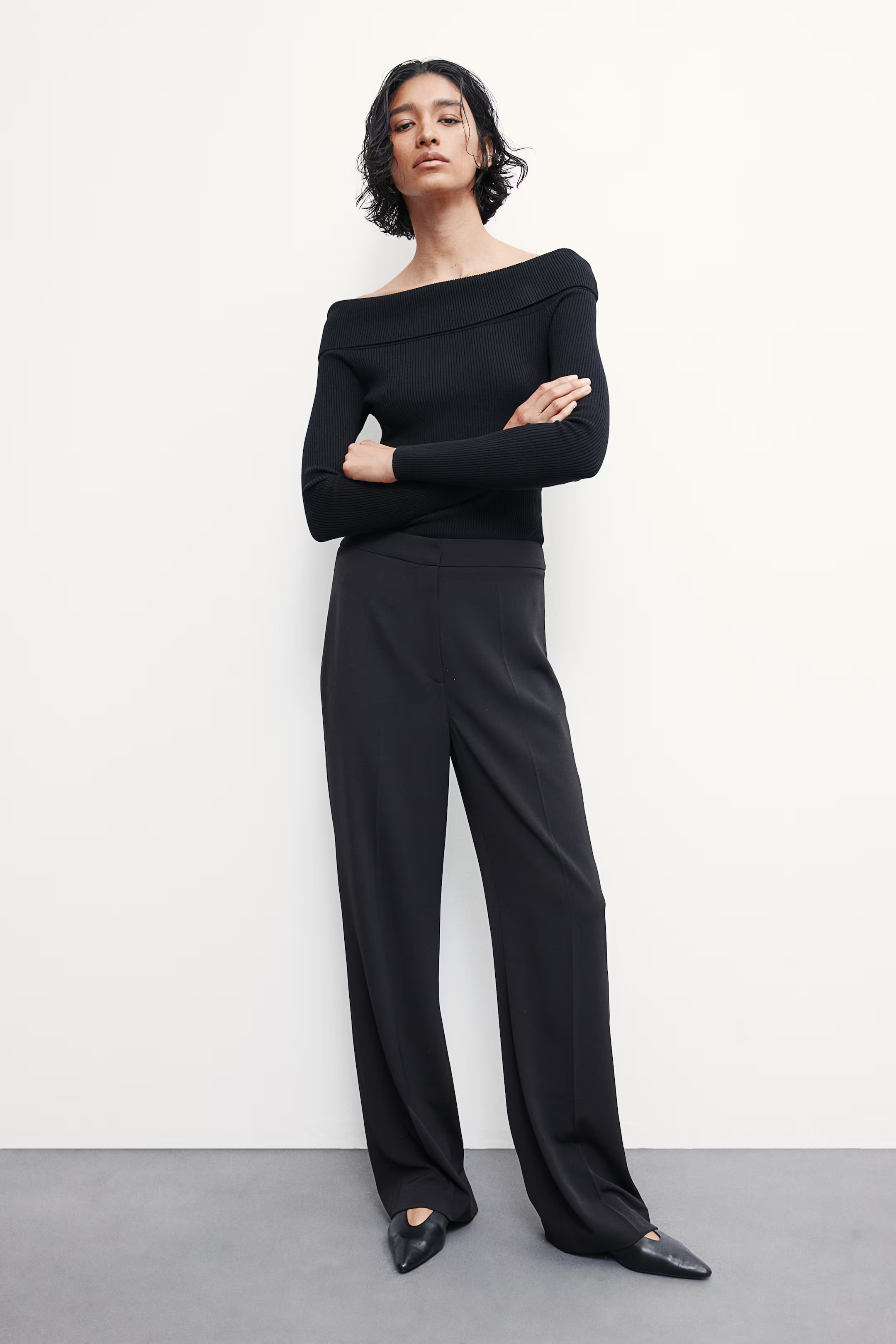 Wide trousers | H&M (UK, MY, IN, SG, PH, TW, HK)