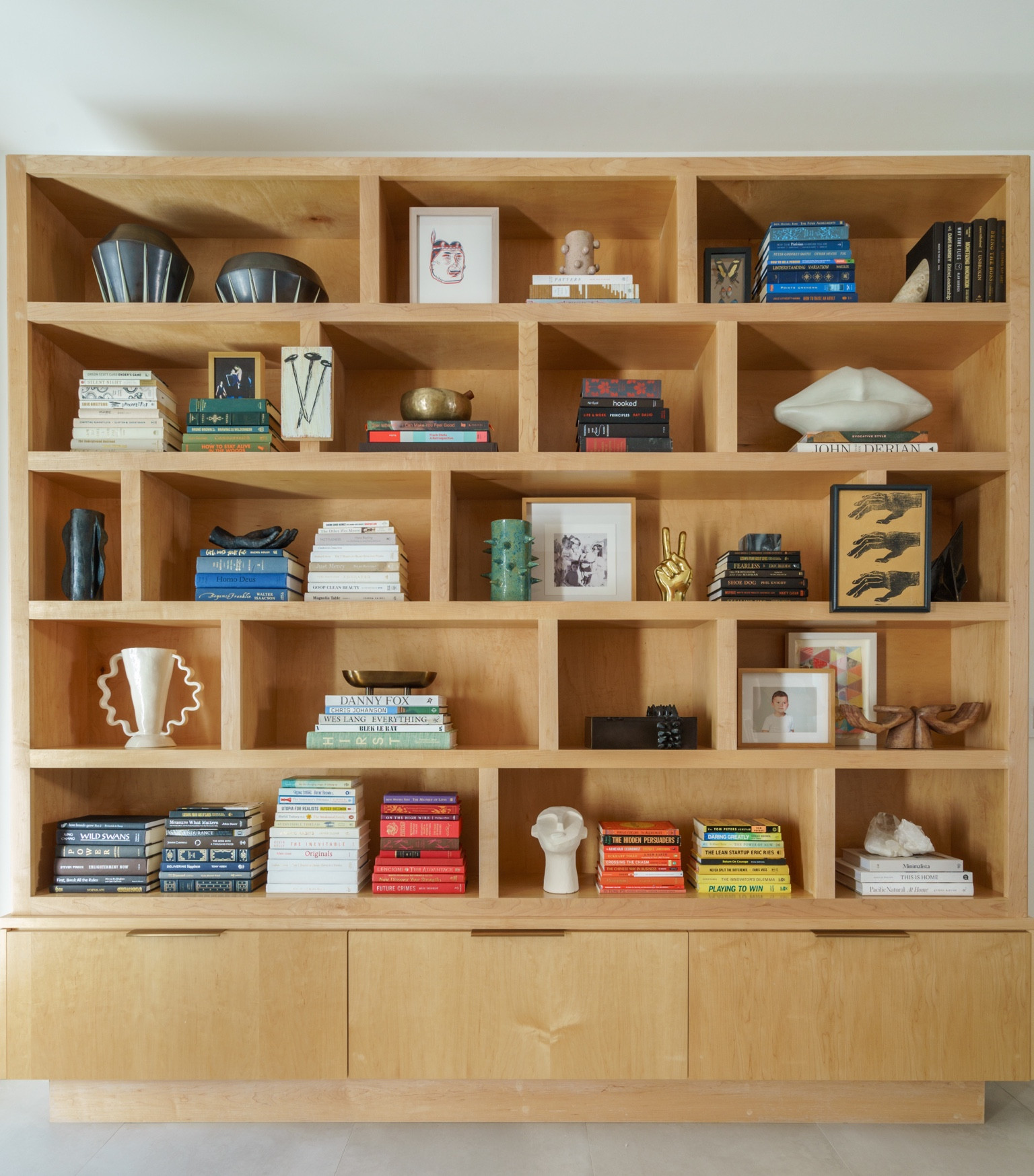 Shop the books and accessories on my bookcase 

White vase, hand sculpture, bust, books, black vase, black box, metal box, hole decor, shelf styling, home accessories 

#LTKunder100 #LTKGiftGuide #LTKhome