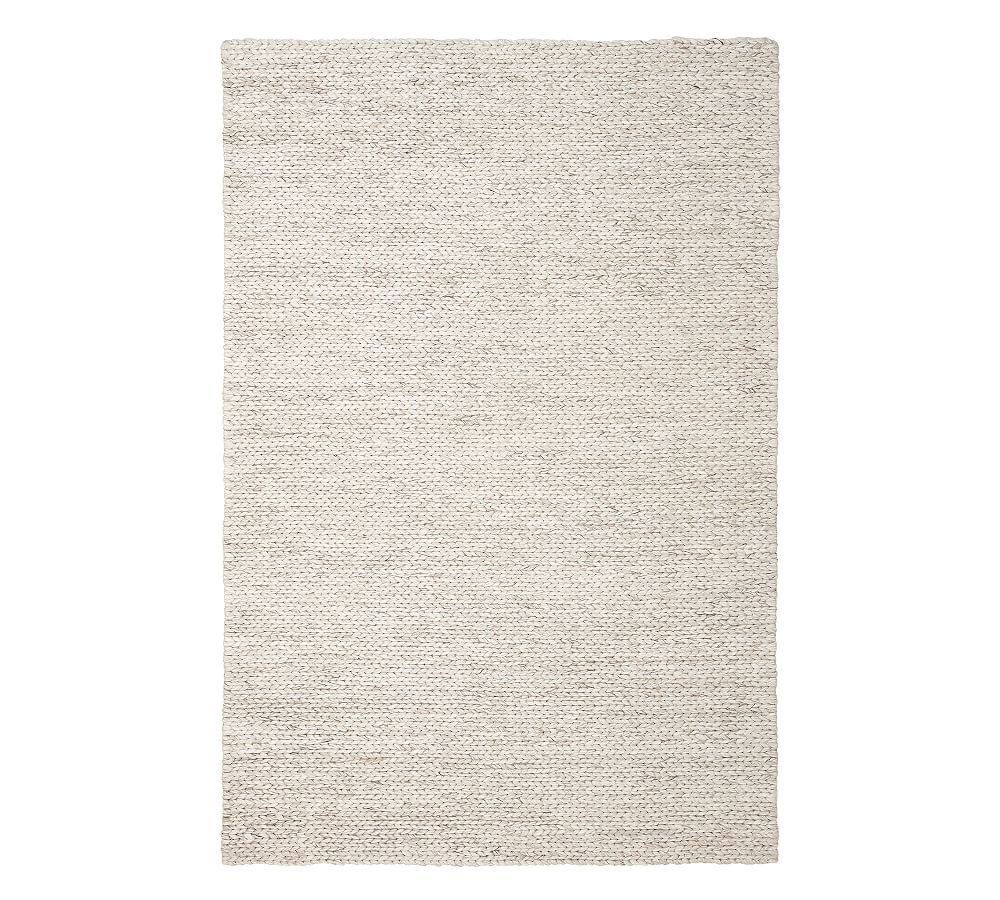 Chunky Knit Sweater Rug Swatch - Free Returns Within 30 Days | Pottery Barn (US)