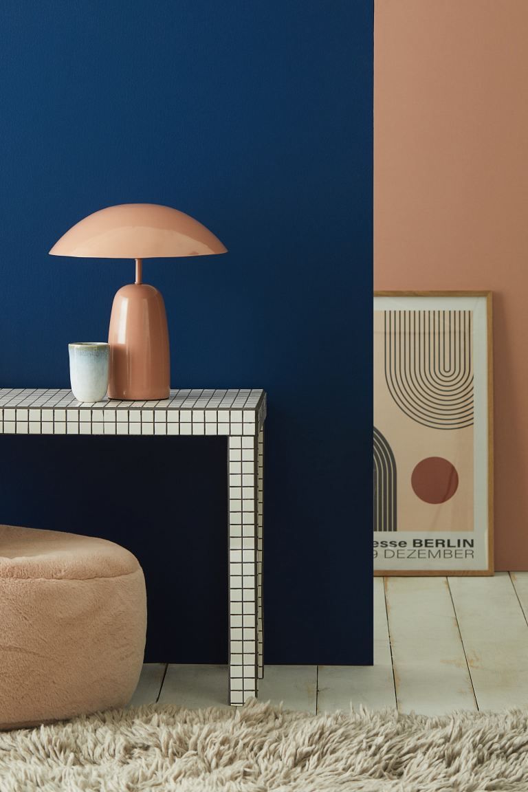 Metal Table Lamp - Rust pink - Home All | H&M US | H&M (US + CA)
