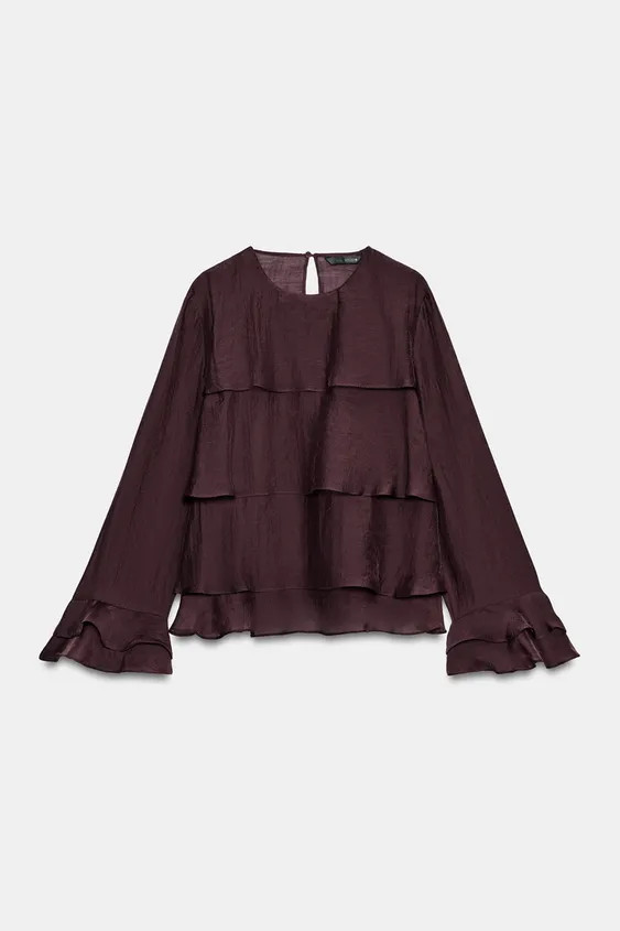 SHIRT WITH RUFFLES | Zara DE