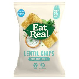 Eat Real Lentil Creamy Dill Flavoured Chips | Ocado | Ocado