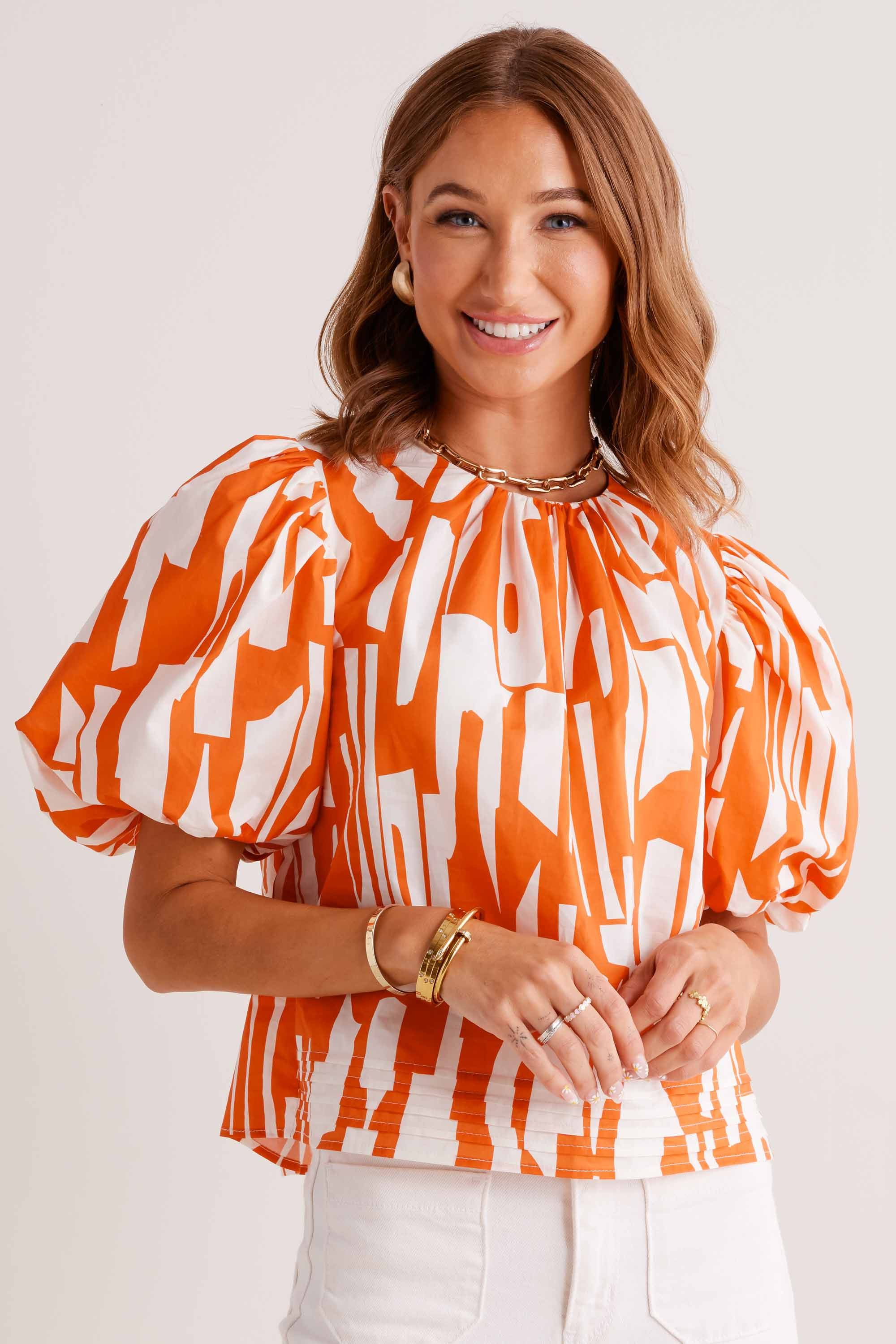 Cheyanne Top- Orange | Avara
