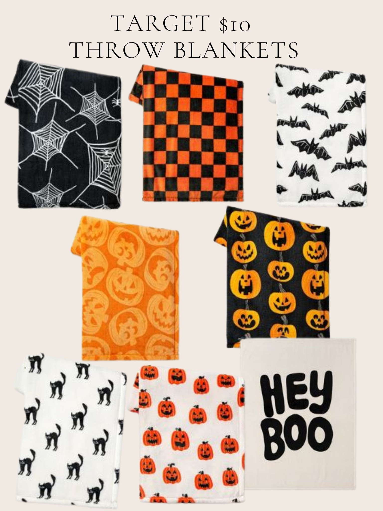 Target $10 Halloween throw blankets. Halloween decor. Target new arrivals. 🦇🕯🎃

#LTKSeasonal #LTKhome #LTKfamily