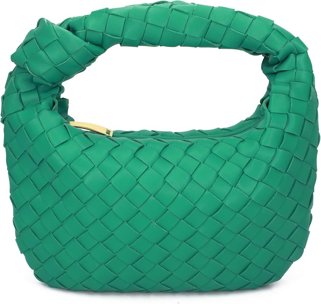 Shoulder Bags, Cute Hobo Tote Handbag Mini Clutch Purse with Zipper Closure | Amazon (US)