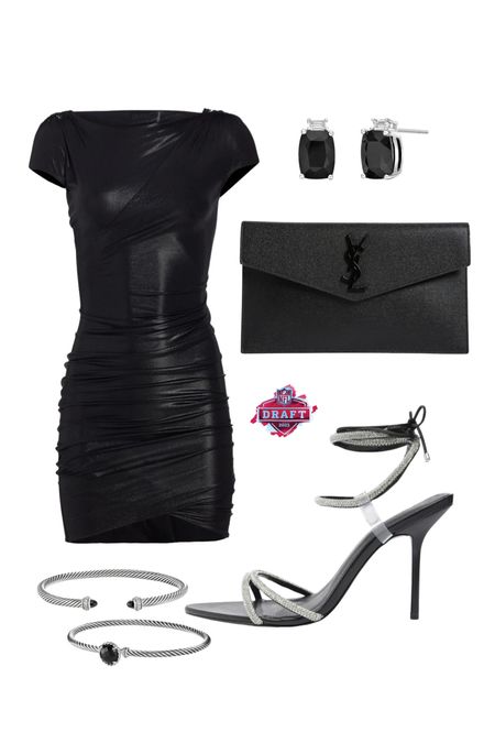 NFL Draft Inspired Outfit! 

Black dress, mini dress, cocktail, night out

#LTKstyletip