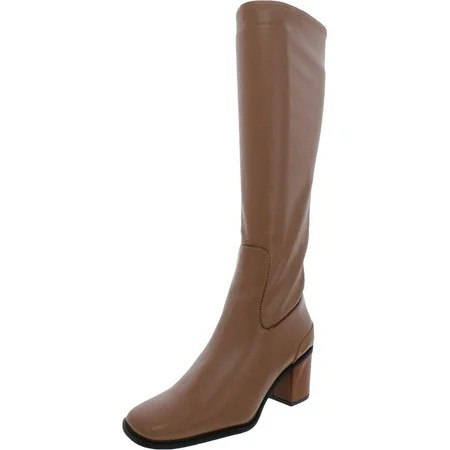 Sarto Franco Sarto Womens Figaro Leather Square Toe Knee-High Boots | Walmart (US)