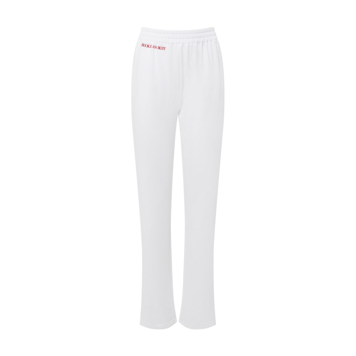 Booked & Busy Joggers In White | Wolf & Badger (US)