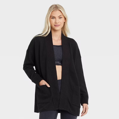 Women's French Terry Cardigan - JoyLab™ | Target