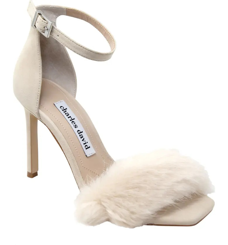 Empoli Faux Fur Sandal | Nordstrom