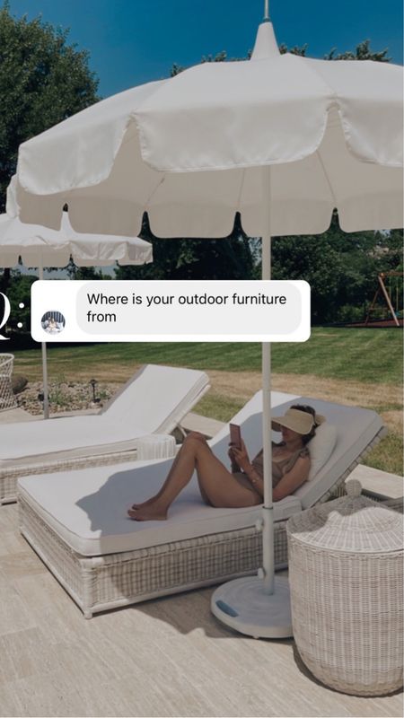 Outdoor patio furniture on sale currently 