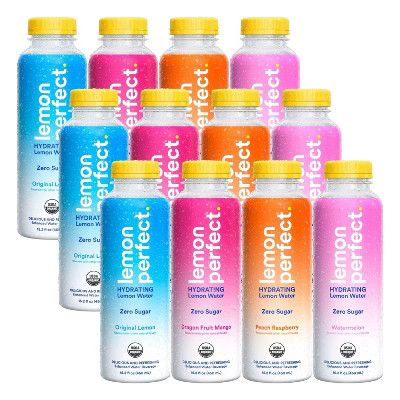 Lemon Perfect, 4-flavor Variety Pack - 15.2 Fl Oz Bottle (Pack of 12) | Target