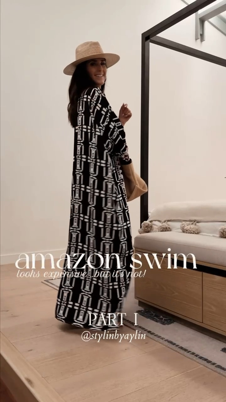 Amazon swim that looks expensive but are not and are Stylin approved ✅