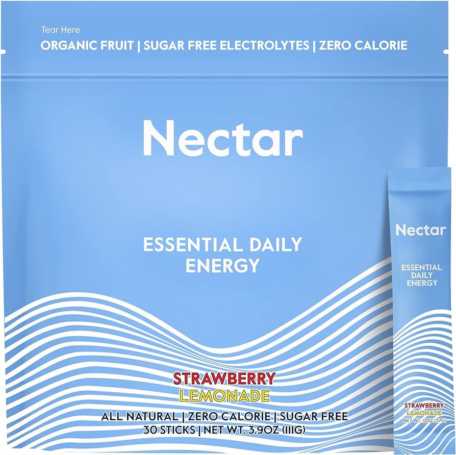 Nectar Energy Booster - Organic Caffeine, B12 & Electrolytes - Sugar Free & Zero Calorie – Heal... | Amazon (US)