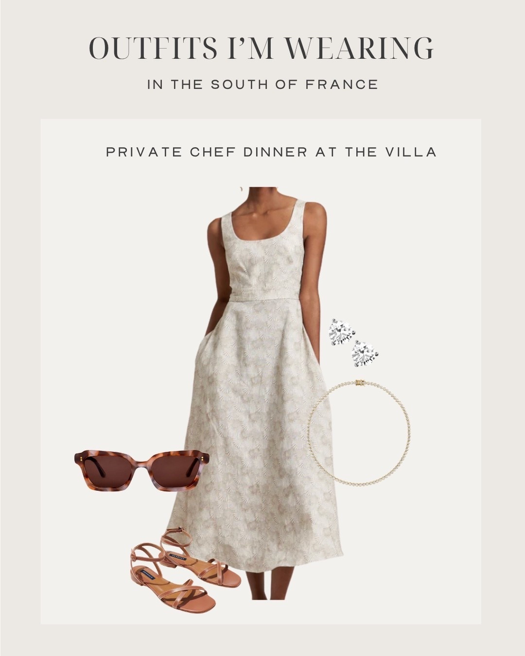 South of France outfit for a private chef dinner at the villa 

Refined evening style 
Summer elegance
South of France outfit idea 
EuroSummer

#LTKSeasonal #LTKOver40