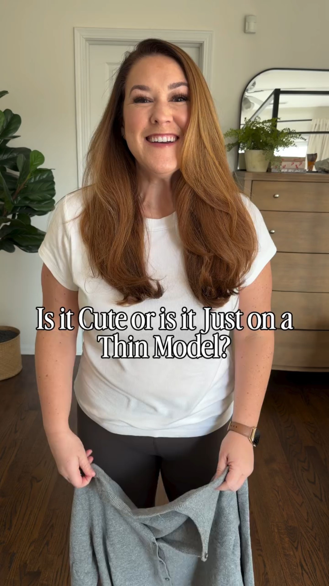 Let’s take a standard gray cardigan and re-create three Pinterest looks on a midsize 14 body! Tell me which one is your favorite in the comments.

#midsizefashion #winteroutfitideas #curvygirlfashion #sezanelovers #size14