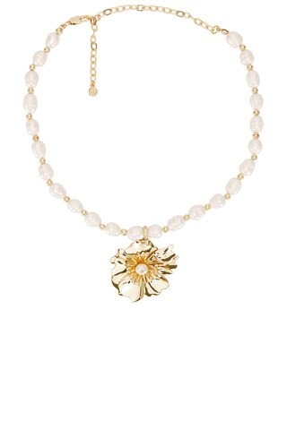 Pearl And Flower Necklace
                    
                    Ettika | Revolve Clothing (Global)