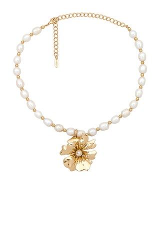 Pearl And Flower Necklace
                    
                    Ettika | Revolve Clothing (Global)