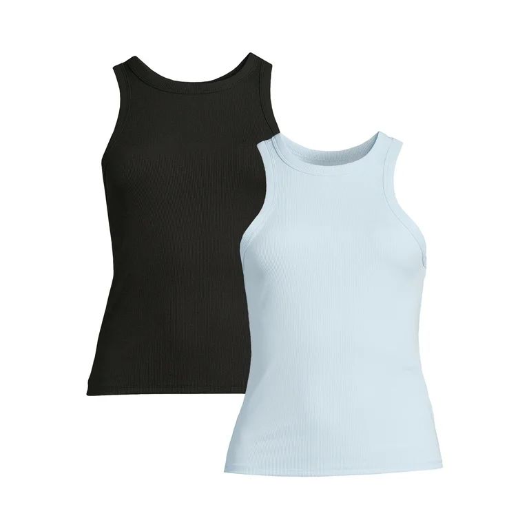 No Boundaries Juniors High Neck Tank Top | Walmart (US)