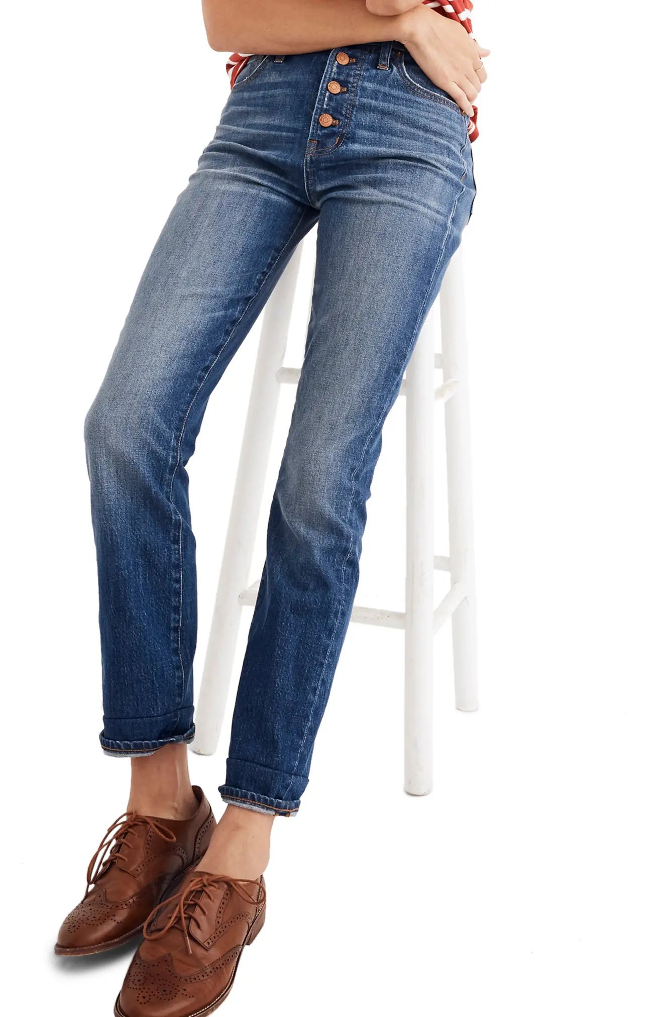 Women's Madewell The Perfect Vintage High Waist Stretch Jeans | Nordstrom