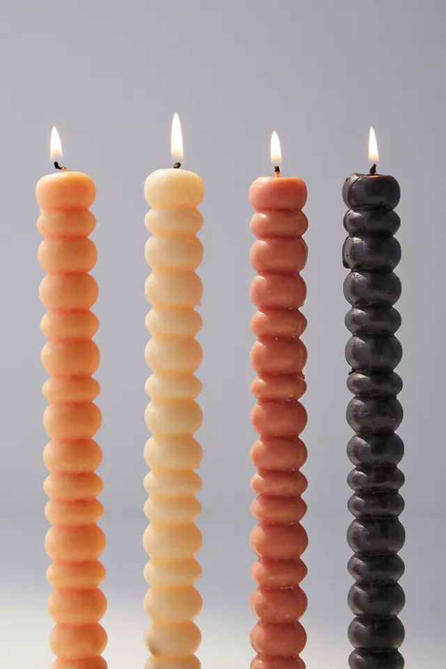 Bubble Taper Candle - Set Of 4 | Urban Outfitters (US and RoW)